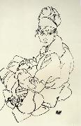Egon Schiele Seated Woman USA oil painting artist